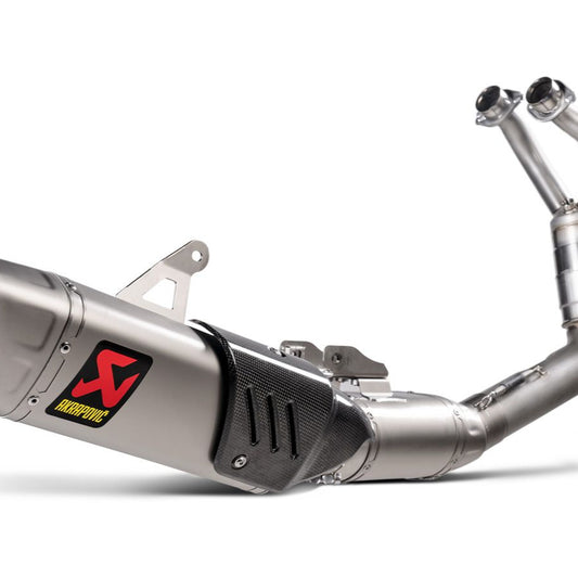 SISTEMA DE ESCAPE COMPLETO AKRAPOVIC RACING TITANIO YAMAHA R7 2021-2024 HOMOLOGADO EURO 5