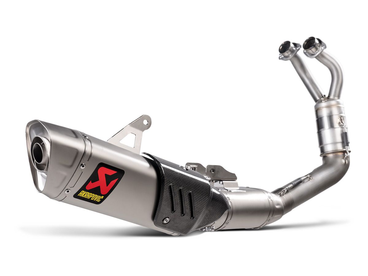 SISTEMA DE ESCAPE COMPLETO AKRAPOVIC RACING TITANIO YAMAHA R7 2021-2024 HOMOLOGADO EURO 5