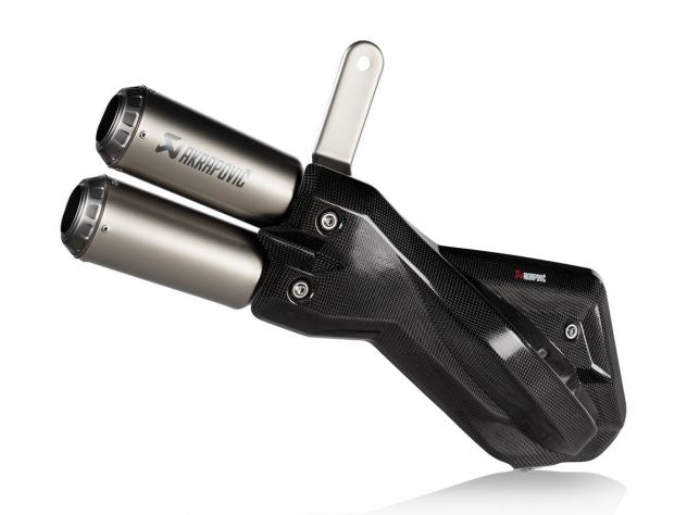 SILENCIADOR AKRAPOVIC DE TITANIO PARA DUCATI MULTISTRADA V2/S 2022-2023