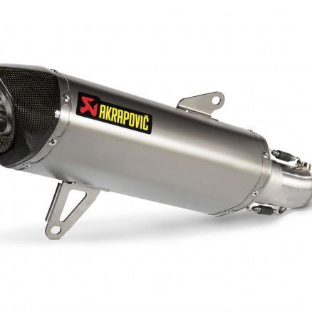 SILENCIADOR DESLIZANTE DE ACERO INOXIDABLE AKRAPOVIC YAMAHA X-MAX 300 2021-2024 HOMOLOGADO