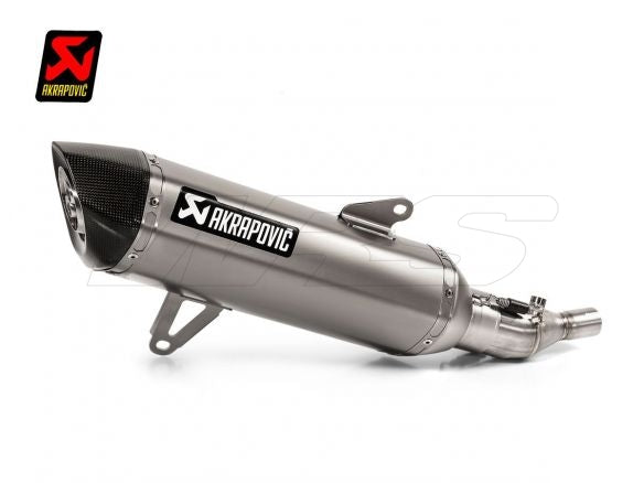 AKRAPOVIC DE ACERO INOXIDABLE SLIP-ON YAMAHA TRICITY 300 2020-2022