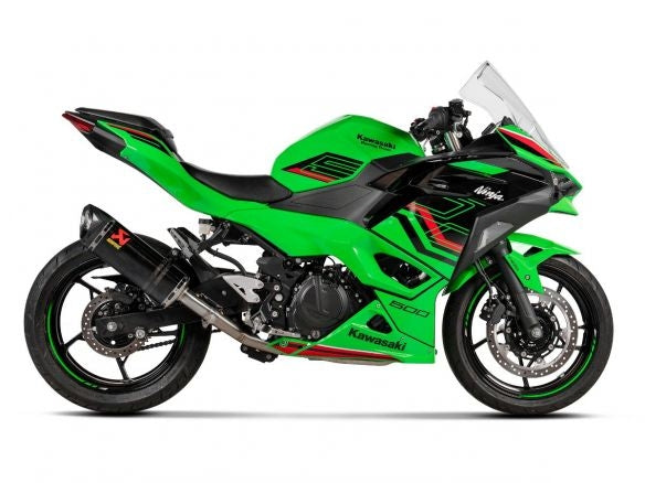 COLECTORES DE CARRERAS DE ACERO AKRAPOVIC KAWASAKI NINJA 500 / Z 500 2024