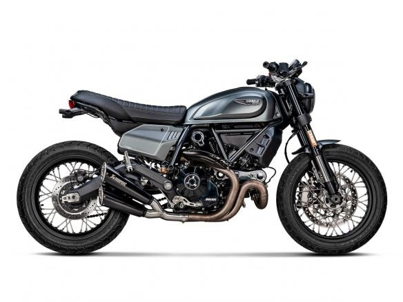SILENCIADOR DE ACERO AKRAPOVIC PARA DUCATI SCRAMBLER URBAN/MOTARD/NIGHTSHIFT/ICON/DESERT 21-22