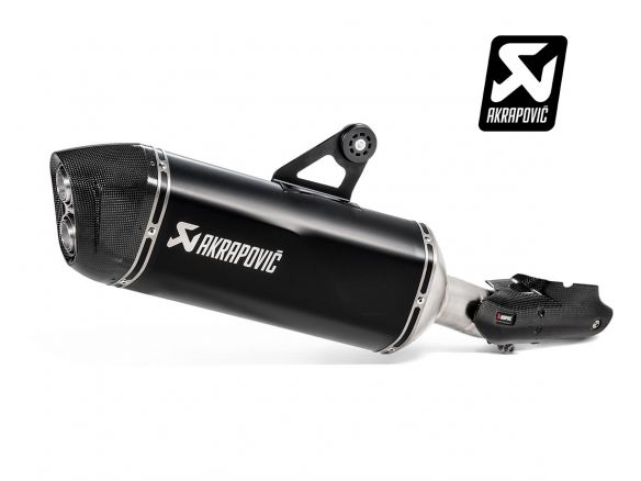 SILENCIADOR AKRAPOVIC TITANIO NEGRO BMW R 1250 GS / ADVENTURE 2019-2023