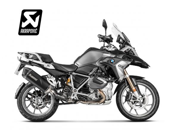 SILENCIADOR AKRAPOVIC TITANIO NEGRO BMW R 1250 GS / ADVENTURE 2019-2023