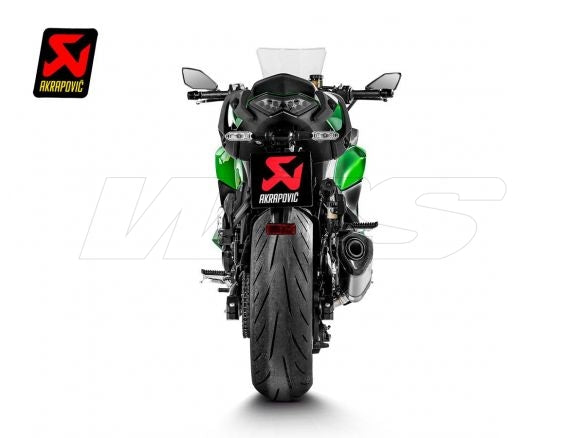 SILENCIADOR DE ESCAPE DE TITANIO AKRAPOVIC PARA KAWASAKI NINJA 1000 SX 2020-2024
