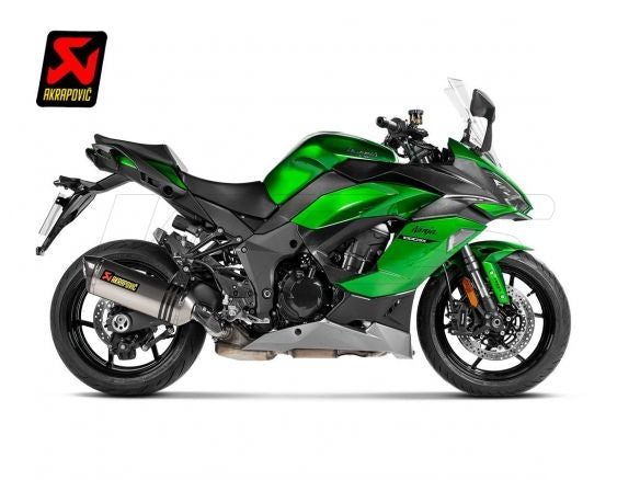 SILENCIADOR DE ESCAPE DE TITANIO AKRAPOVIC PARA KAWASAKI NINJA 1000 SX 2020-2024