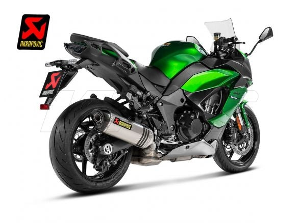 SILENCIADOR DE ESCAPE DE TITANIO AKRAPOVIC PARA KAWASAKI NINJA 1000 SX 2020-2024
