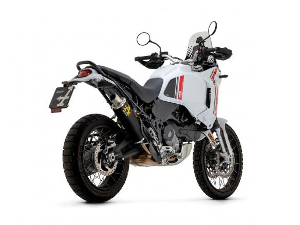 SILENCIADOR DE ALUMINIO NEGRO ARROW INDY RACE HOMOLOGADO DUCATI DESERT