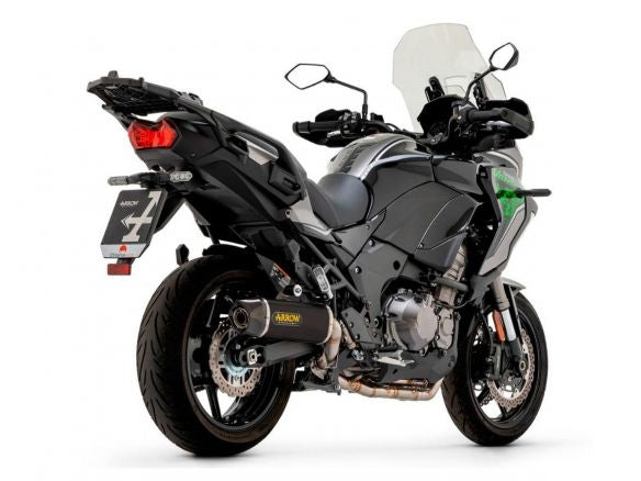 TERMINAL DE ALUMINIO OSCURO RACE TECH APROBADO POR ARROW PARA KAWASAKI VERSYS 1000 2021-2023