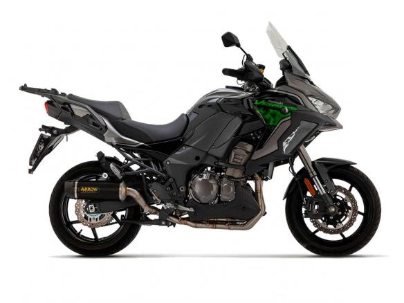 TERMINAL DE ALUMINIO OSCURO RACE TECH APROBADO POR ARROW PARA KAWASAKI VERSYS 1000 2021-2023