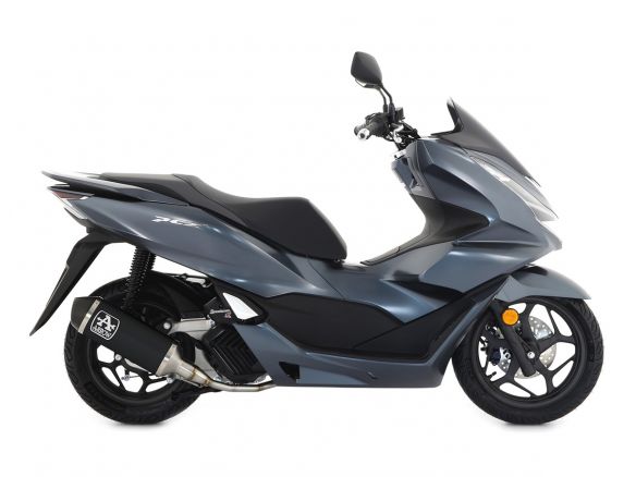 TERMINAL URBANO ARROW ALUMINIO OSCURO HOMOLOGADO HONDA PCX 125 2021-2024