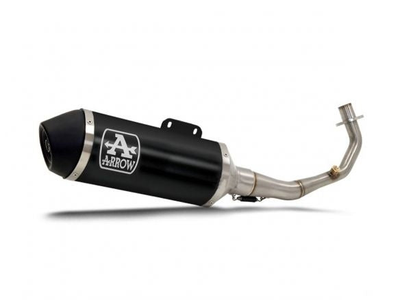 SILENCIADOR URBANO ARROW DARK ALUMINIO KYMCO AK 550 2021-2024