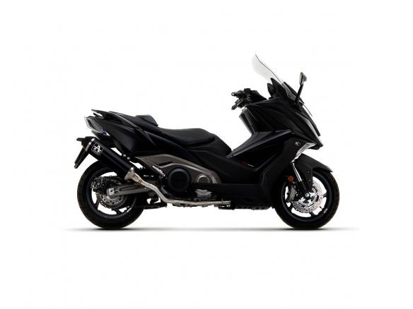 SILENCIADOR URBANO ARROW DARK ALUMINIO KYMCO AK 550 2021-2024