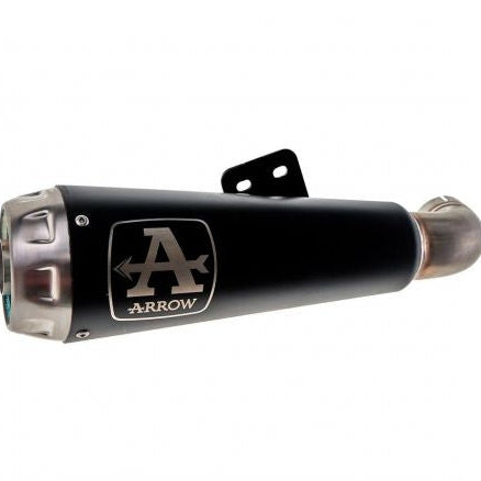 TERMINAL DE ACERO INOXIDABLE ARROW DARK NICHROM PRO RACE YAMAHA MT 125 2021-2024