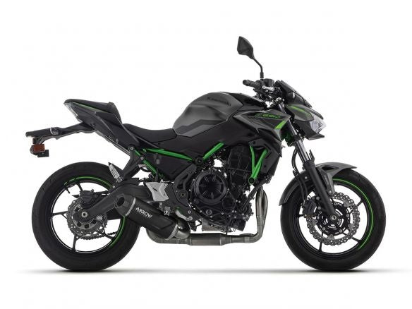 SISTEMA COMPLETO DE CARRERAS ARROW INDY RACE EVO ALUMINIO OSCURO KAWASAKI Z 650 2024