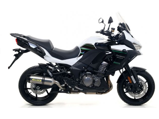 SILENCIADOR ARROW RACE-TECH TITANIO FONDO DE CARBONO KAWASAKI VERSYS 1000 19-20