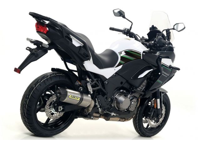 SILENCIADOR ARROW RACE-TECH TITANIO FONDO DE CARBONO KAWASAKI VERSYS 1000 19-20