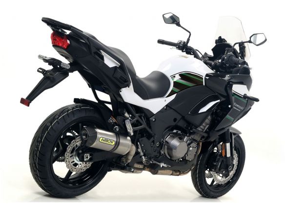 SILENCIADOR ARROW RACE-TECH TITANIO FONDO DE CARBONO KAWASAKI VERSYS 1000 19-20