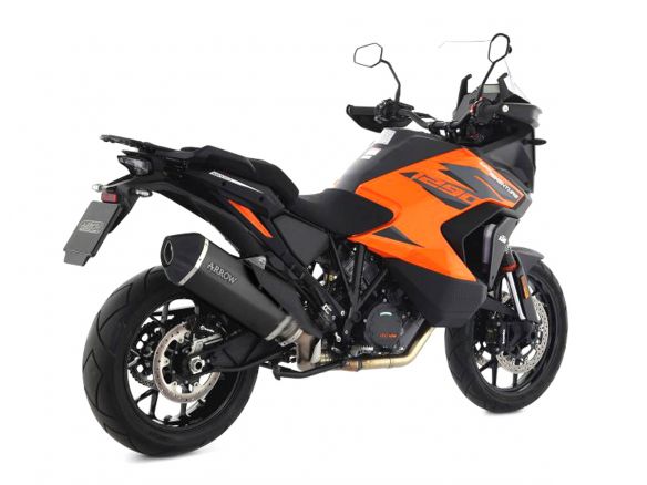 SILENCIADOR ARROW SONORA NEGRO TITANIO CARBONO KTM 1290 SUPER ADVENTURE S 2021-2023