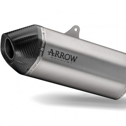 SILENCIADOR DE CARRERAS ARROW SONORA TITANIO CARBONO HONDA NT 1100 / DCT 2022-2023