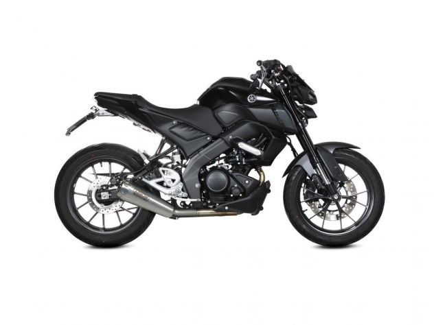 TERMINAL ARROW DE ACERO INOXIDABLE NICHROM PRO RACE YAMAHA MT 125 2021-2024