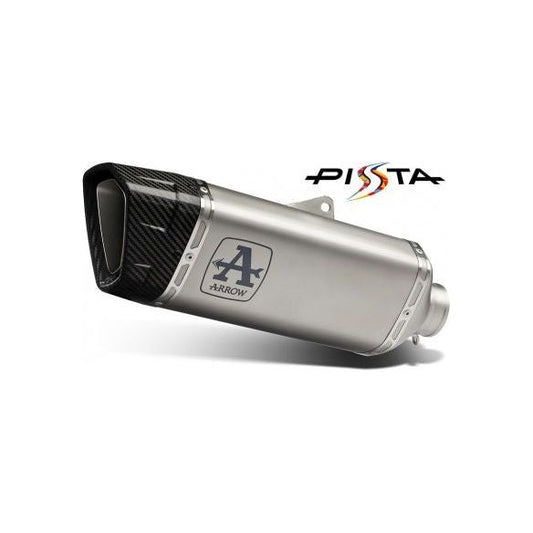 Silenciador Arrow Titanium-Titanium "Pista" para Aprilia Tuono V4 1100 2021-2024