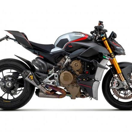 KIT DE SILENCIADORES DE TITANIO ARROW WORKS PARA DUCATI STREETFIGHTER V4 2020-2024
