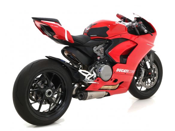 SILENCIADOR DE TITANIO Y CARBONO ARROW WORKS DUCATI STREETFIGHTER V2 2022-2024