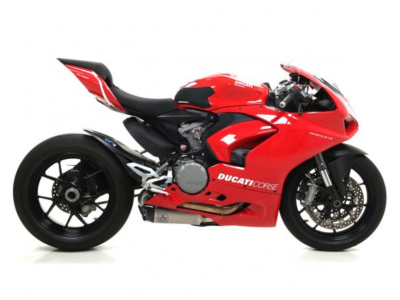 SILENCIADOR DE TITANIO Y CARBONO ARROW WORKS DUCATI STREETFIGHTER V2 2022-2024