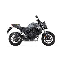 Escape Arrow Race slip-on de aluminio oscuro para Honda CB750 Hornet 2023