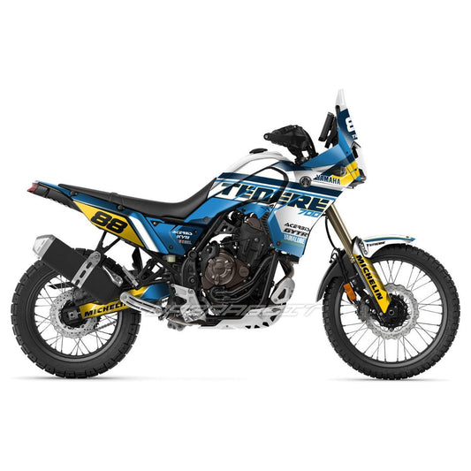 Juego de pegatinas para YAMAHA TENERE 700 T7 (SD)