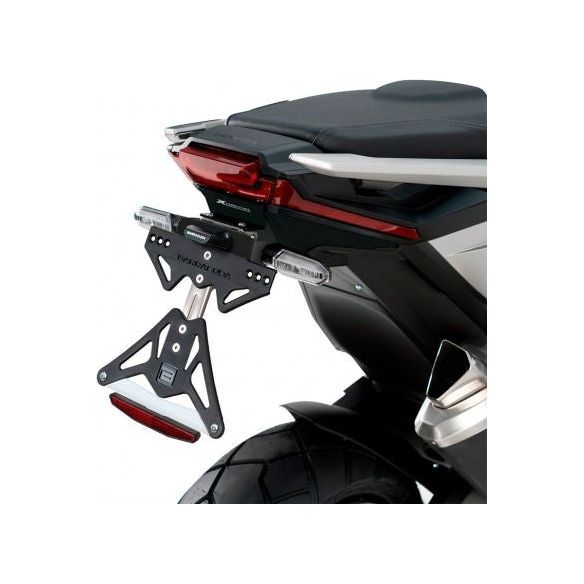 Soporte de matrícula Barracuda para intermitentes originales Honda X-ADV 750 (2021-2024)
