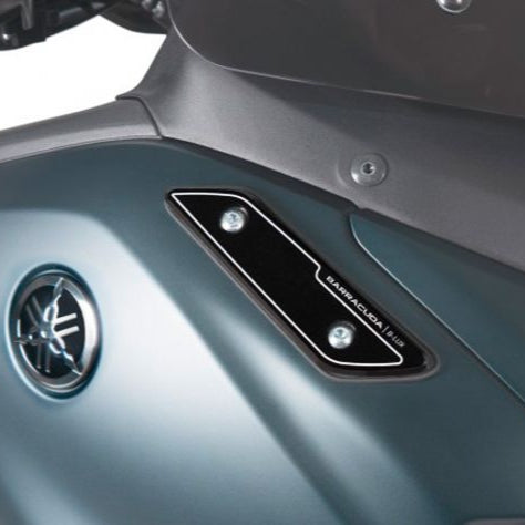 PAR DE TAPAS PARA ESPEJOS BARRACUDA YAMAHA T-MAX 560 2022-2023