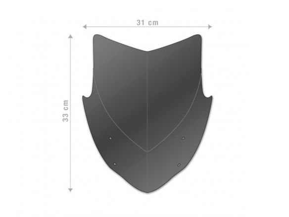 PARABRISAS DEPORTIVO BARRACUDA AEROSPORT KAWASAKI Z 900 2020
