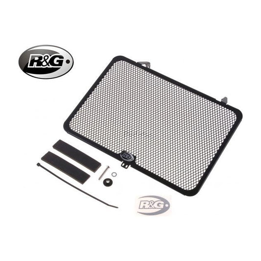 Rejilla de radiador de agua negra R&G para Aprilia Tuono V4 1100 (2021)