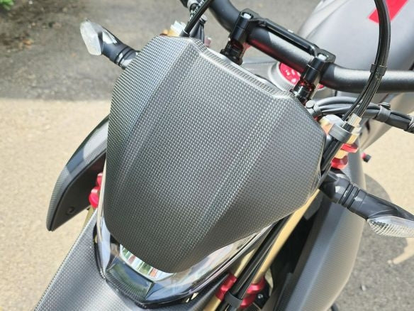 PARABRISAS DE CARBONO MATE CNC RACING DUCATI HYPERMOTARD 698 MONO 2024