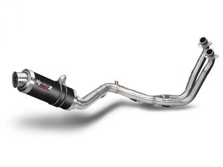 SISTEMA DE ESCAPE COMPLETO AKRAPOVIC TITANIO CARBONO YAMAHA MT-125 2021-2024