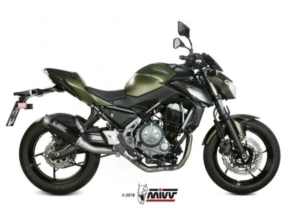 ESCAPE COMPLETO 2x1 MIVV GP PRO CARBONO KAWASAKI Z650 2017-2023