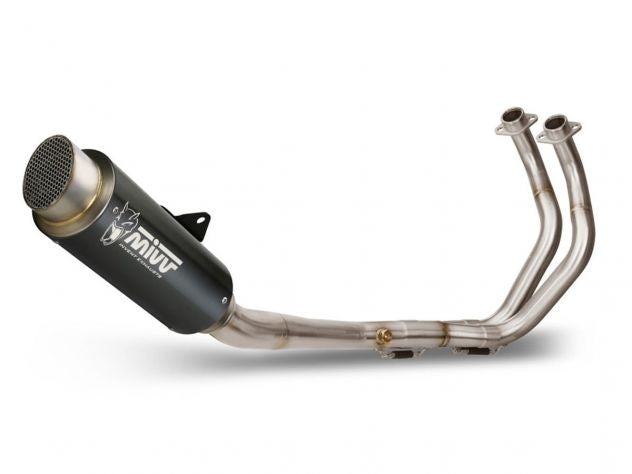 ESCAPE COMPLETO 2x1 MIVV GP PRO ACERO INOXIDABLE NEGRO YAMAHA MT-07 2014-2020