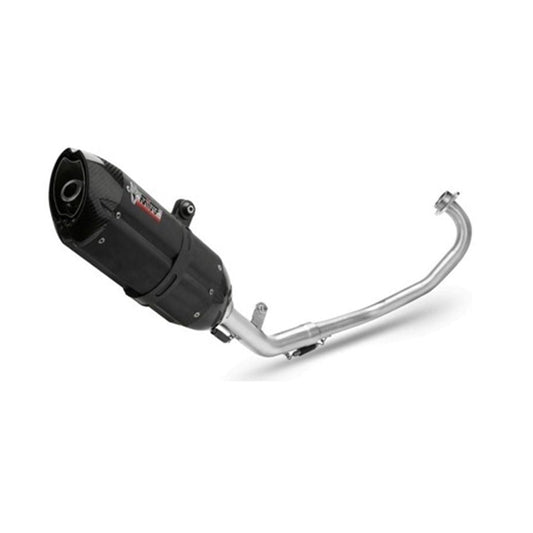 ESCAPE COMPLETO 3X1 MIVV SUONO ACERO NEGRO YAMAHA MT-09 2013-2020