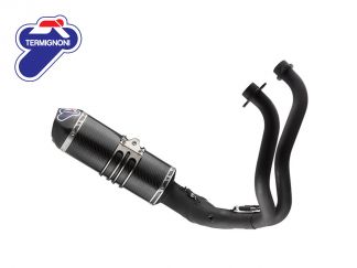 ESCAPE COMPLETO 2x1 MIVV DELTA RACE ACERO NEGRO YAMAHA MT-07 2014-2020
