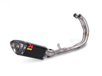 SISTEMA COMPLETO MIVV POWER STEEL MK3 ACERO NEGRO YAMAHA MT-03 2016-2024