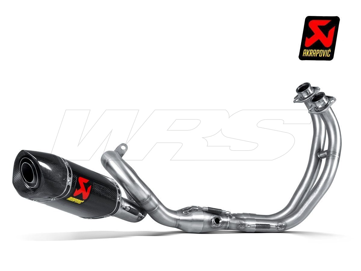 ESCAPE COMPLETO RACING AKRAPOVIC INOX CARBONO YAMAHA XSR 700 2016-2024