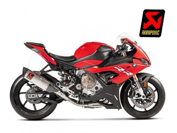 ESCAPE COMPLETO RACING AKRAPOVIC TITANIO BMW S 1000 RR 2019-2024
