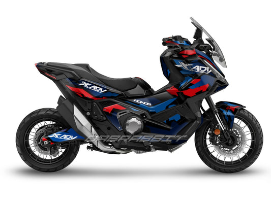 Kit gráfico completo para la X-ADV 750 (2025) – Edición AF BBL