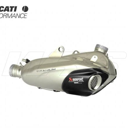 SILENCIADOR DUCATI PERFORMANCE AKRAPOVIC HOMOLOGADO EURO 4 DUCATI STREETFIGHTER V4 / S / SP 2020-2023