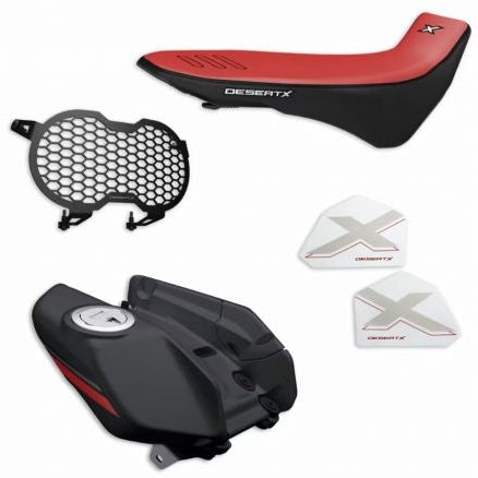 PAQUETE DE ACCESORIOS DUCATI PERFORMANCE RALLY DUCATI DESERT