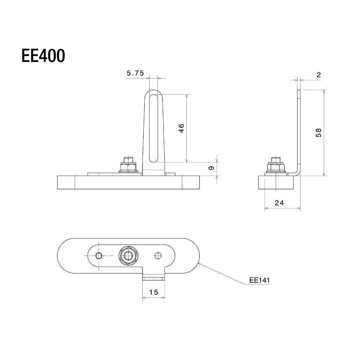 KIT REFLECTORES LATERALES UNIVERSAL EE400 (EURO4) RIZOMA