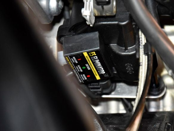 KIT HEALTECH ESE SERVO ELIMINADOR DE ESCAPE CONMUTABLE BMW R 1250 RT / SPORT 19-24